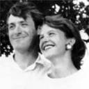 Plath with husband Ted Hughes 